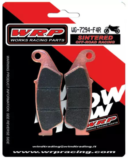Takajarrupalat WRP Offroad Racing Sintered, KTM SX/SXF - Motocross Jarruosat - 4730 - 1