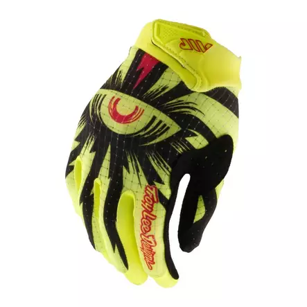 Ajohanskat Troy Lee Designs Air Youth Cyclops, Musta/Keltainen, YM - MX Ajohanskat - 5058 - 1